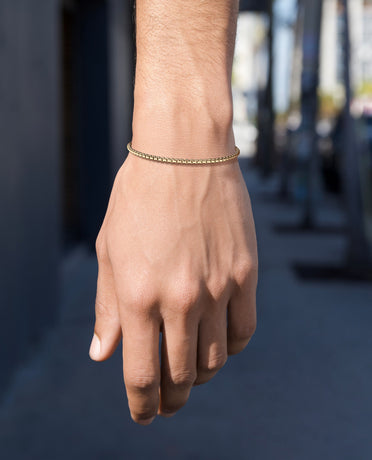 ROUND BOX Chain Bracelet