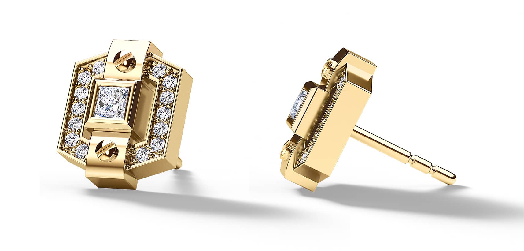 Diamond Earrings for Him and Her