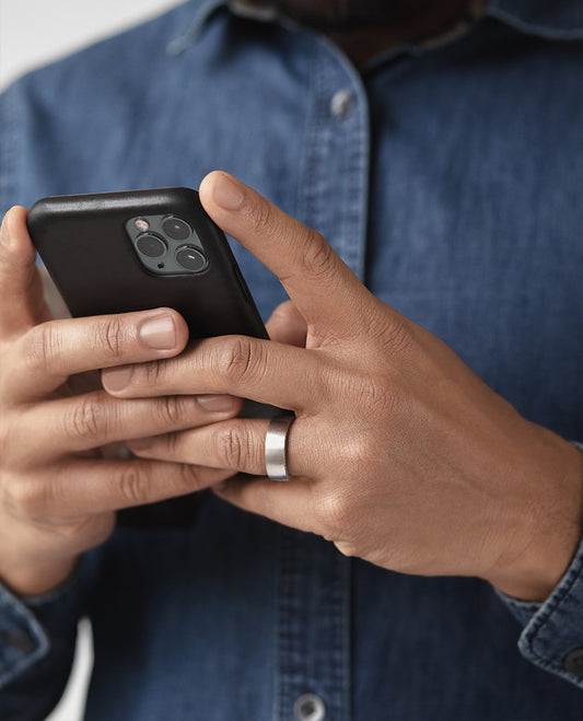 Ready to Ship - JERRITT Comfort Fit Platinum Ring with 0.70ct Rockford Lab™ Diamonds