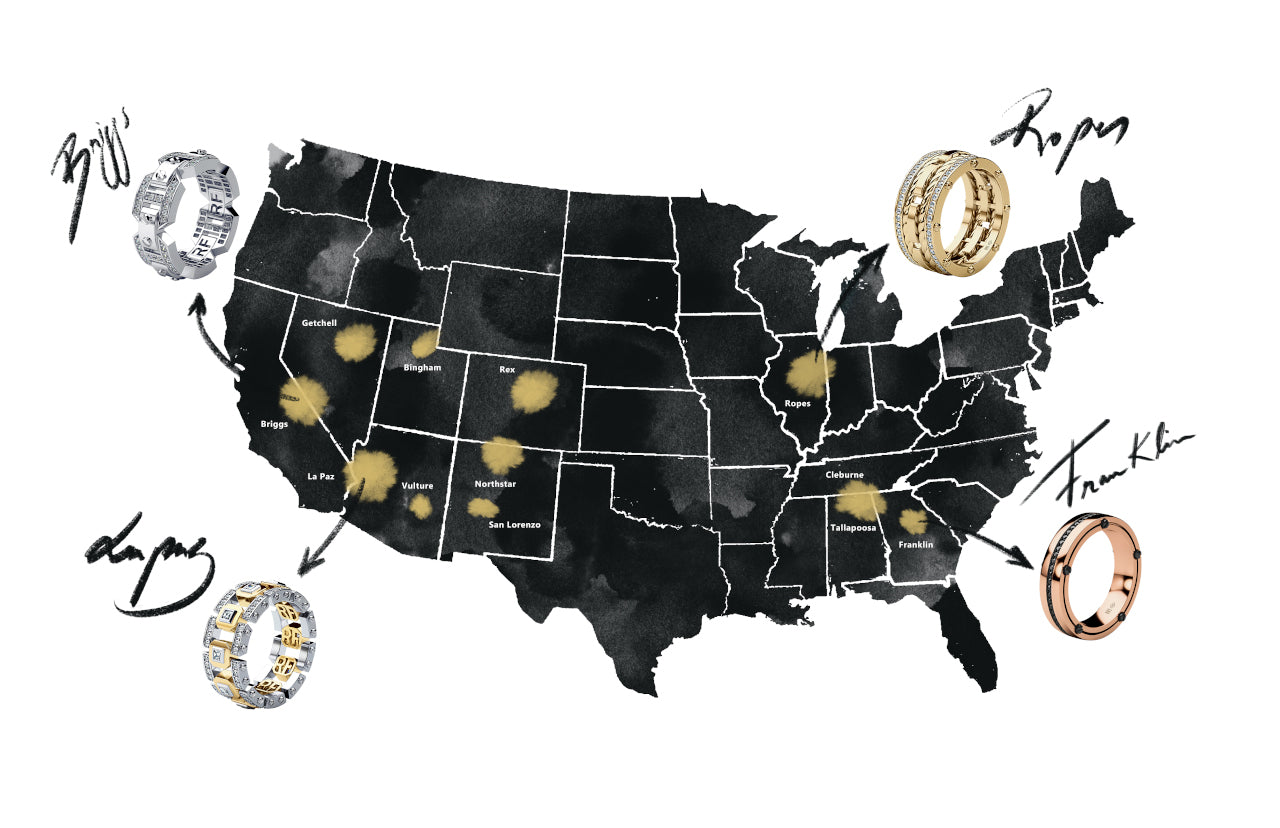 Product gold map