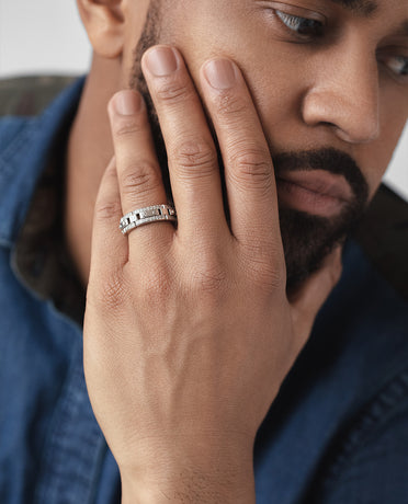 REX Gold Ring with 0.40ct Diamonds