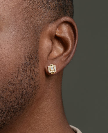 NORTHSTAR Gold Single Stud Earring with 0.19ct Diamonds