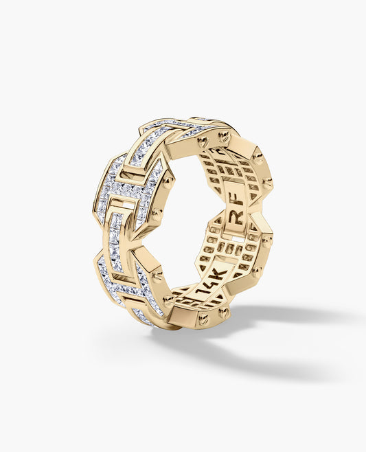 BRIGGS Gold Ring with 2.60ct Diamonds