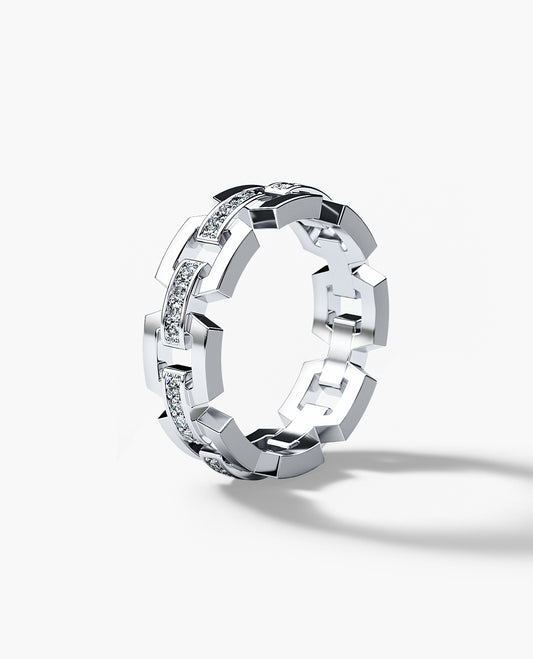 NORTHSTAR Gold Ring with 0.30ct Diamonds