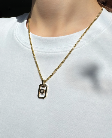 LA PAZ Pendant in Gold with 0.10ct Diamond