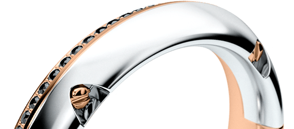 Santa Cruz Gold Wedding Rings For Him & Her