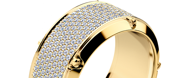 Wide Rings for Women | Gold & Diamond Wide Rings – Rockford Collection